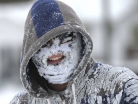 Impresionante tormenta de nieve en Estados Unidos