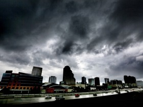Impactantes fotos del paso del huracán Matthew por Florida